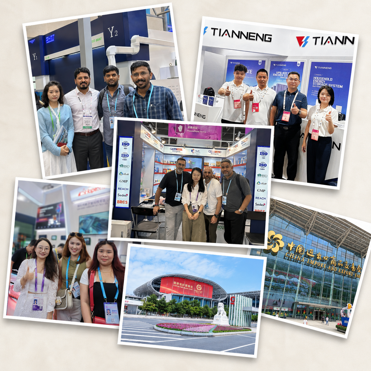 Canton Fair 2025 exhibition photo collage